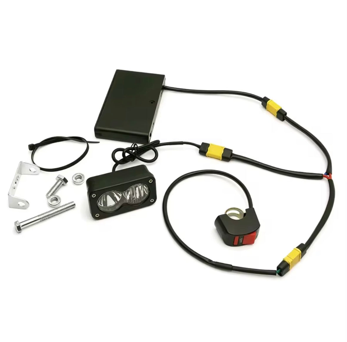 Battery powered Baha Light for all Ebikes/Emotos