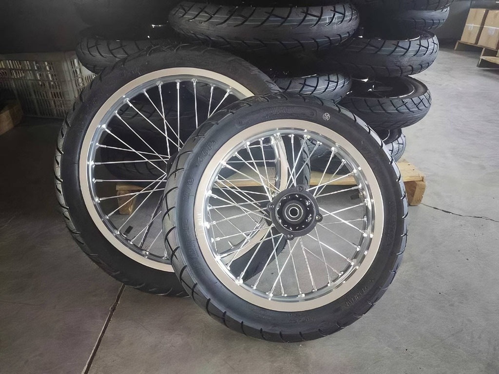 Chrome Talaria XXX/MX3/MX4 Supermoto Wheelset