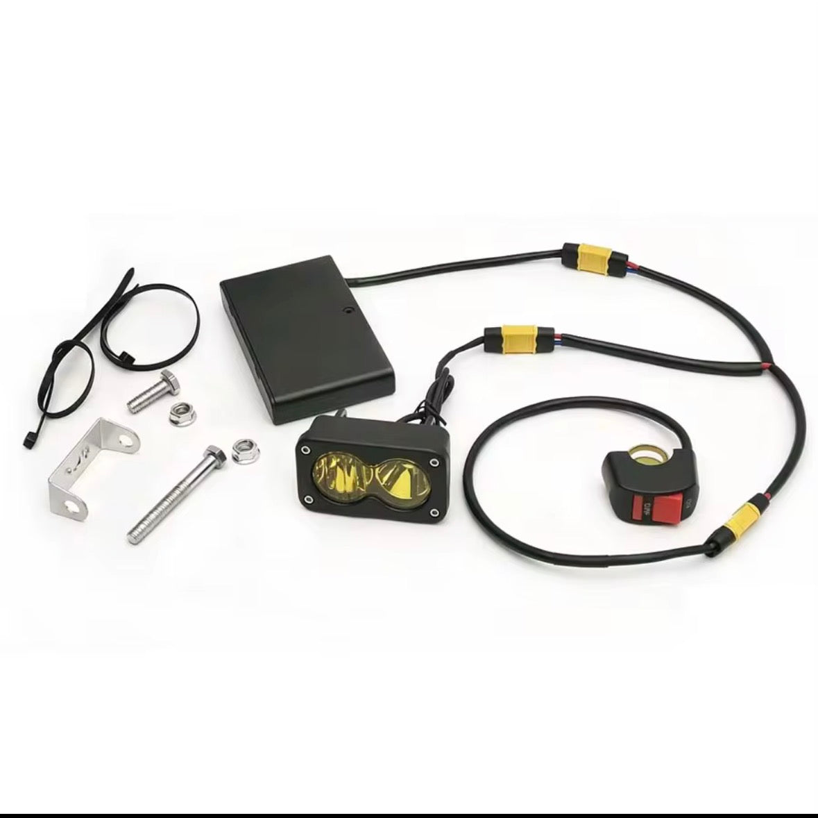 Battery powered Baha Light for all Ebikes/Emotos