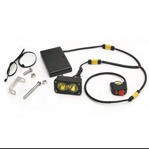 Battery powered Baha Light for all Ebikes/Emotos