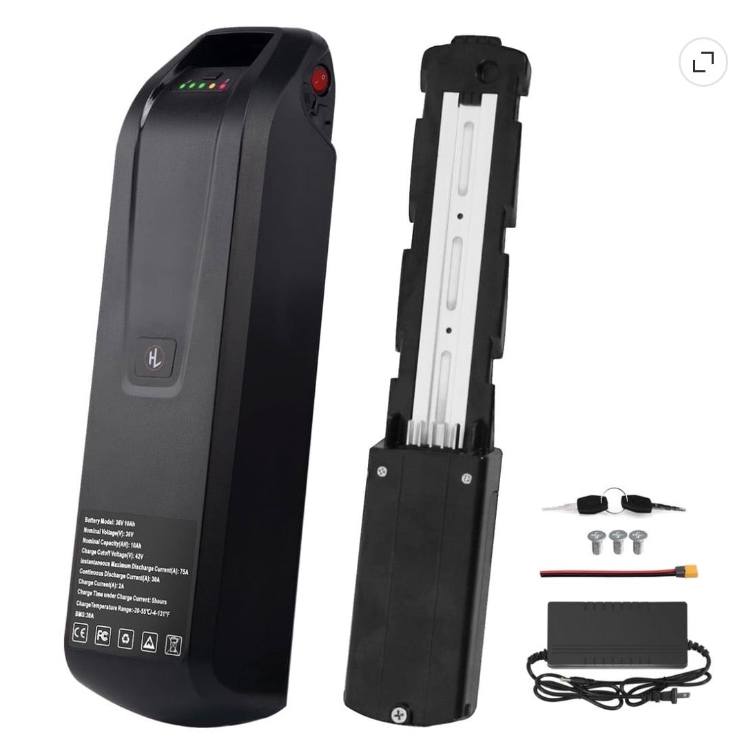 48V Lithium E-Bike Battery with Charger